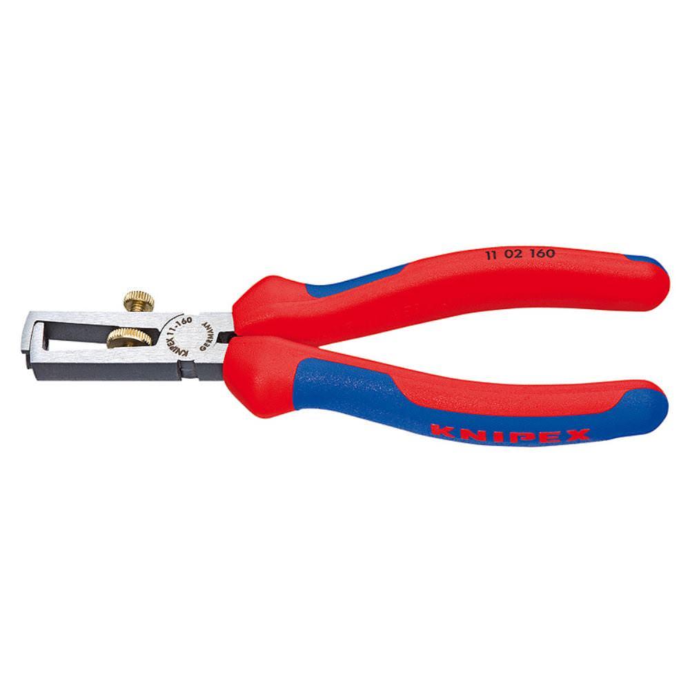 [180-1102160SB] KNIPEX WIRE STRIPPER 160MM