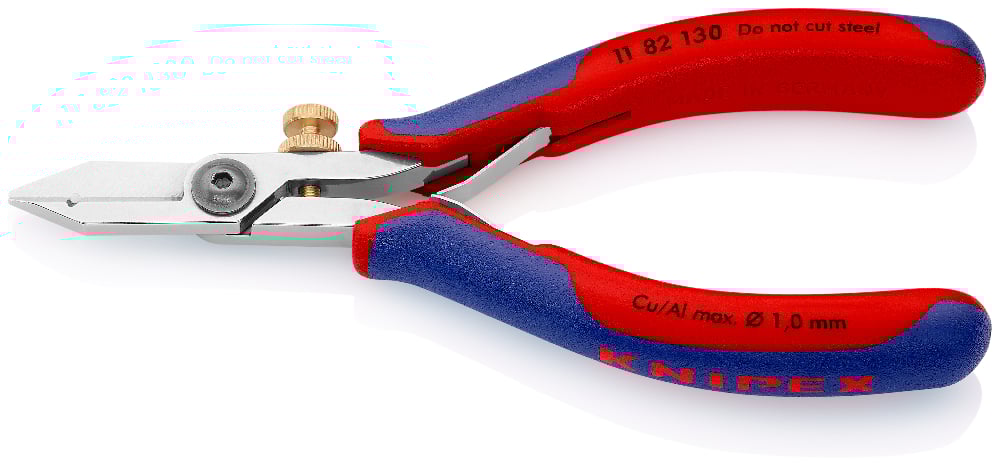 KNIPEX ELEC STRIPPING SHEARS 130MM