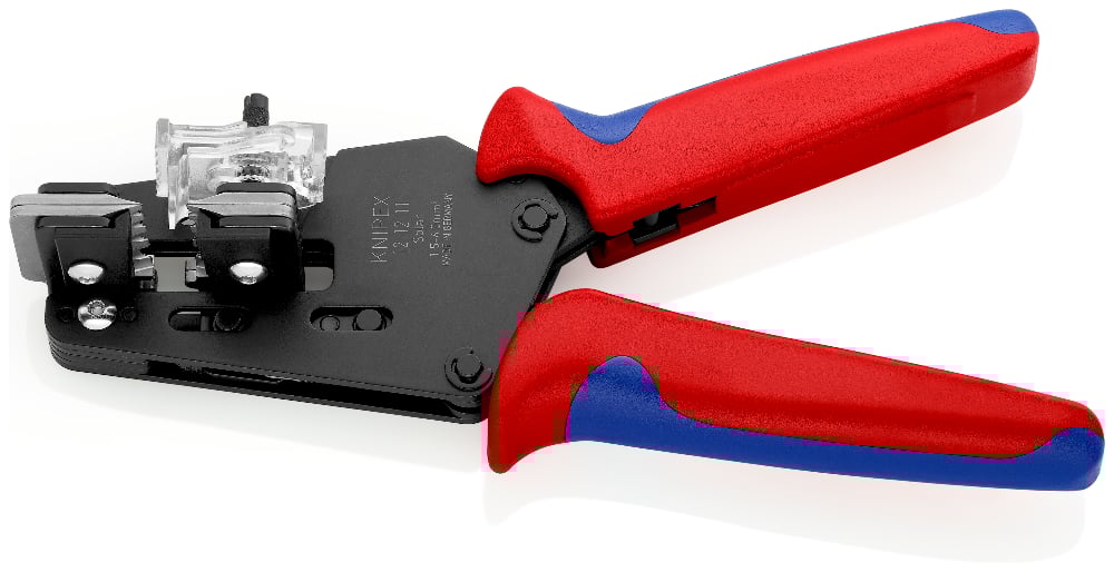 [180-121211] KNIPEX PREC INSULATION STRIPPER 195MM
