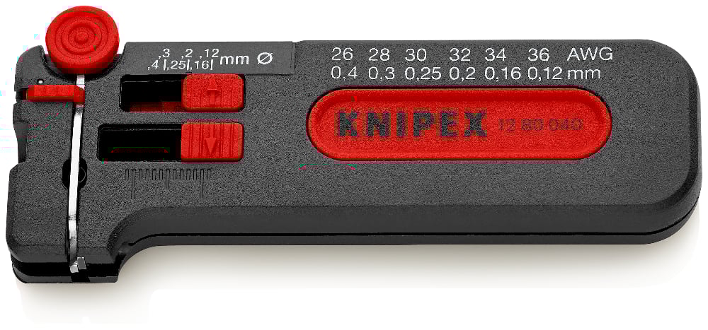 [180-1280040SB] KNIPEX MINI STRIPPING TOOL (AF)