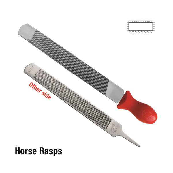 1416CD Plain Thin Horse Rasp Very Course - 350mm