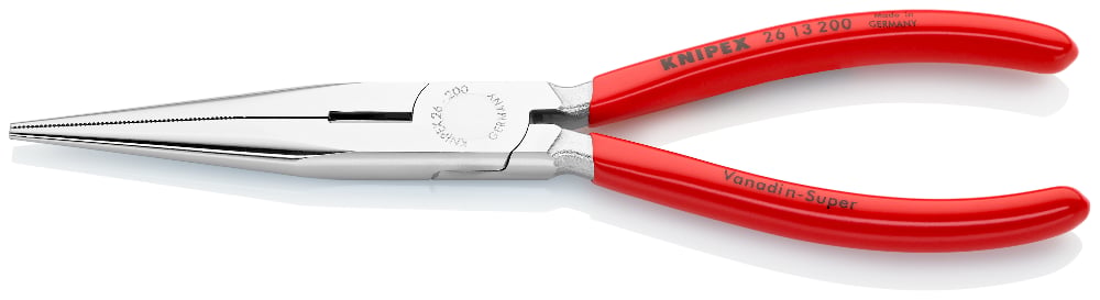 [180-2613200] KNIPEX SNIPE NOSE PL CHROME 200MM (AF)