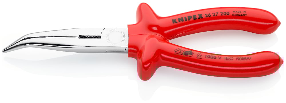 [180-2627200] KNIPEX 1000V SNIPE NOSE PL 200MM