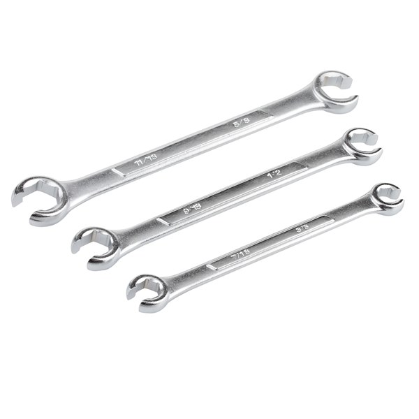 301040 Flare Nut Wrench Set - SAE 3 Pc