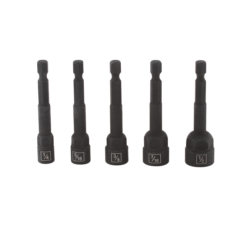 301541 Twist Extractor 1/4" Impact Driver - 5Pc.