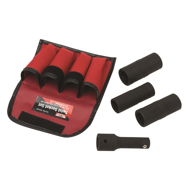 301544 Socket Set Single Twist 4 Pc.