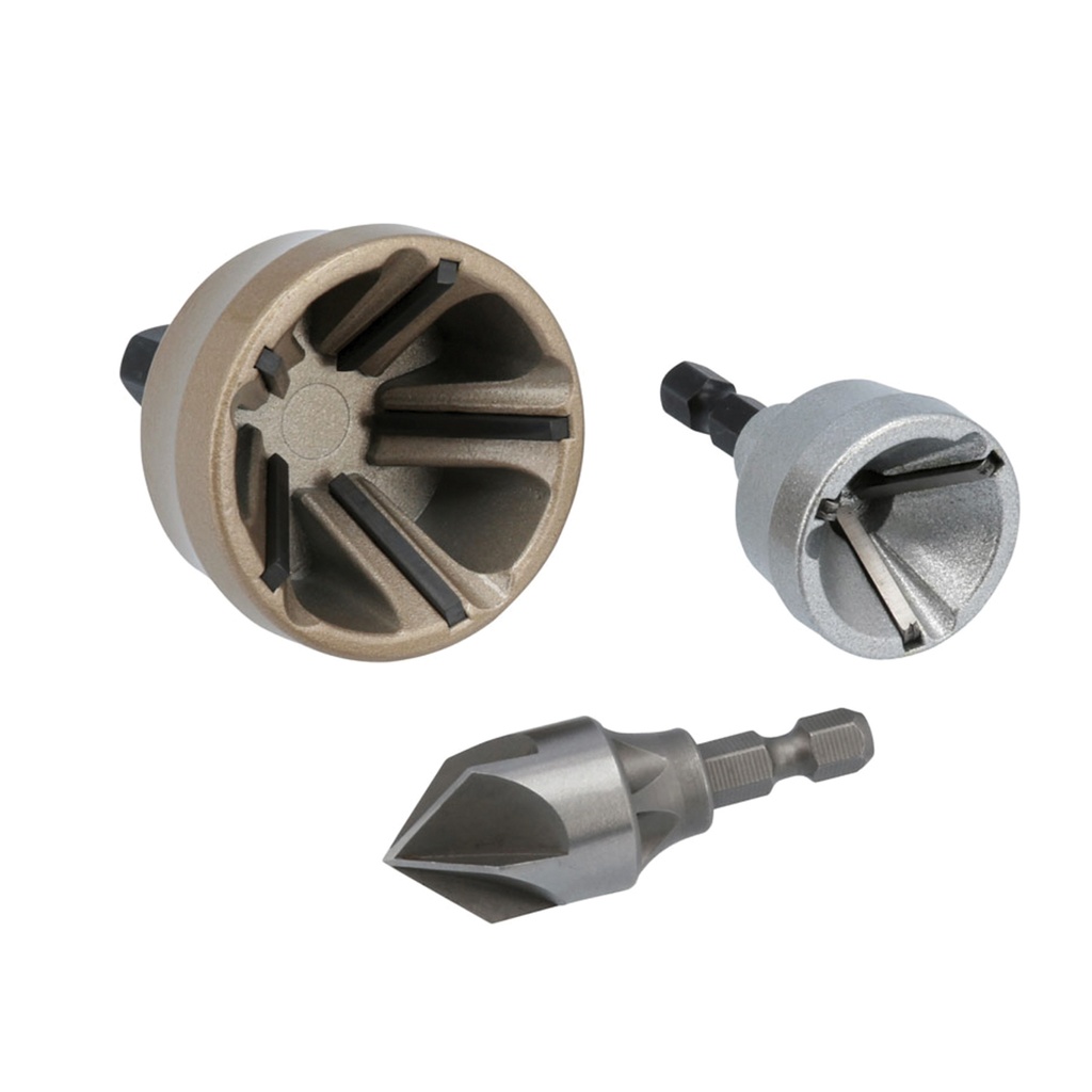 [180-301562] 301562 Deburr Tool Set - Internal & External 3 Pc