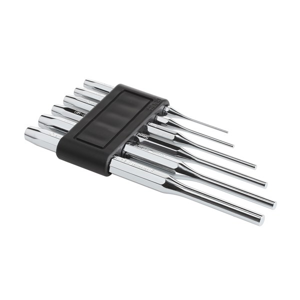 301608 Pin Punch Set - Cr-Moly Polished 6 Pc.