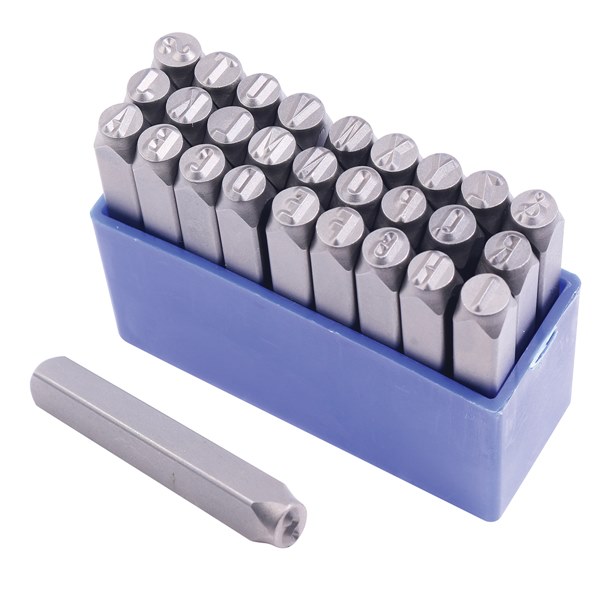 [180-301628] 301628 Letter Punch Set - 6mm (1/4")