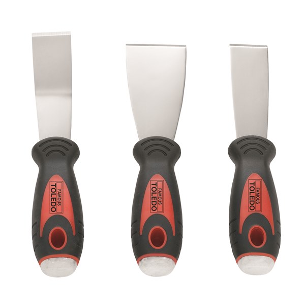 301651 Stainless Steel Scraper Set - 3 Pc