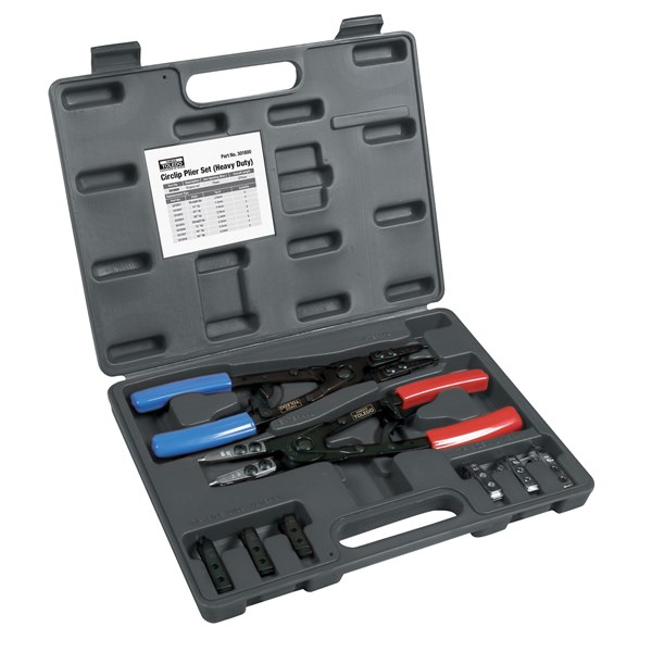 [180-301800] 301800 Circlip Plier Set - Heavy Duty 270mm 18 Pc