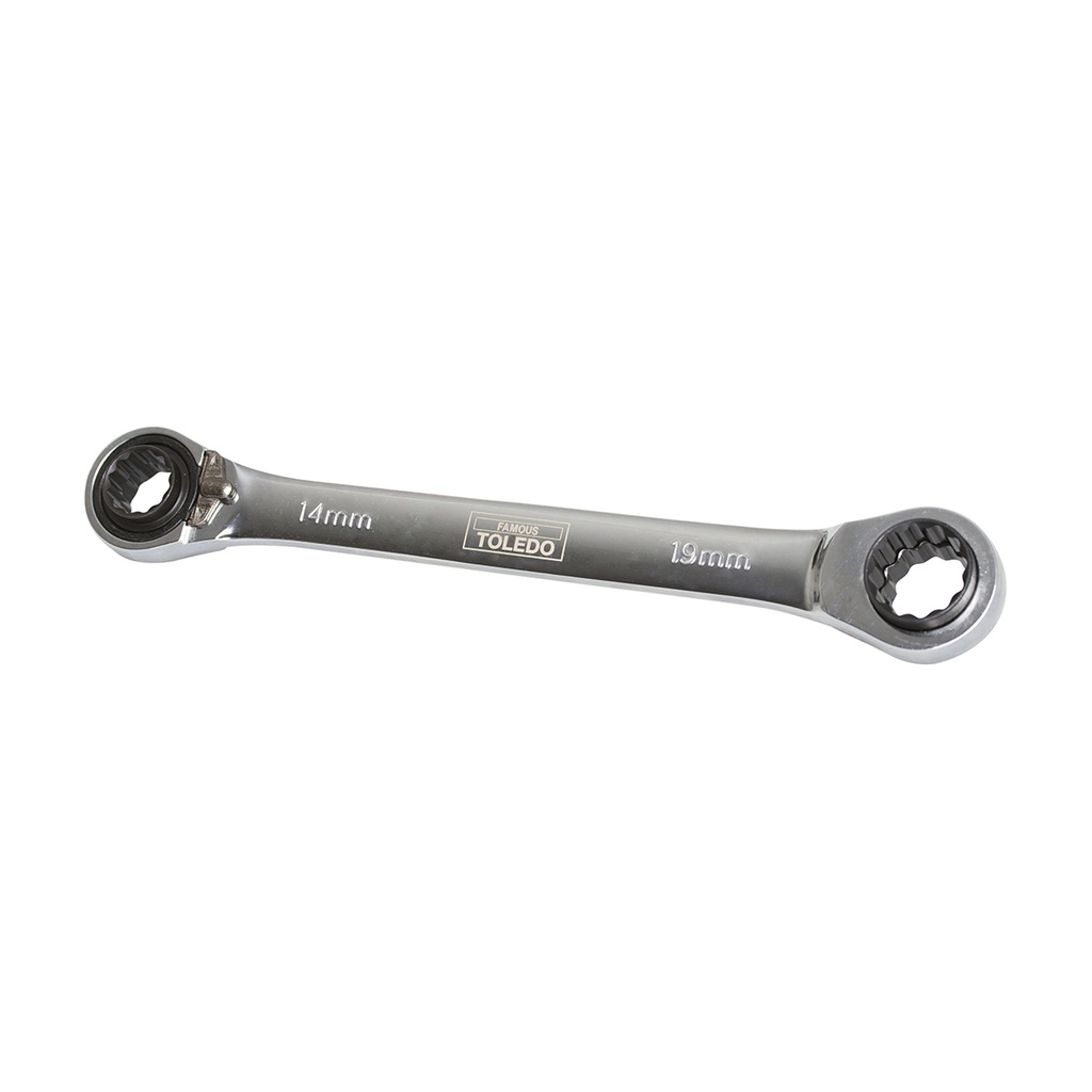 301814 Ratchet Wrench, Dual Head - Metric 14, 17, 18, 19 (mm)