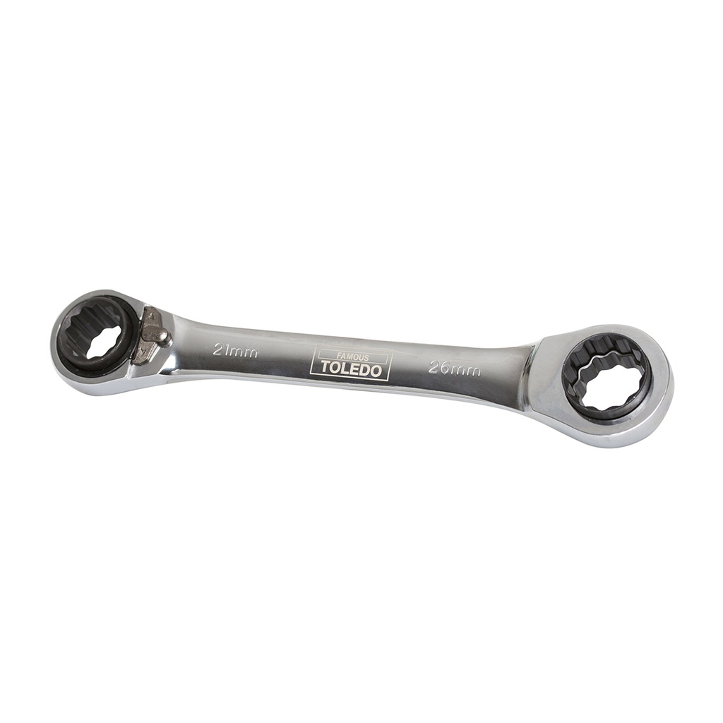 301817 Ratchet Wrench, Dual Head - Metric 20, 22, 24, 26 (mm)