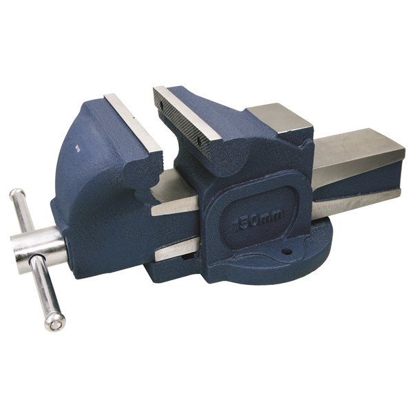 301862 Bench Vice Fixed Base Straight Cast Iron - 100mm