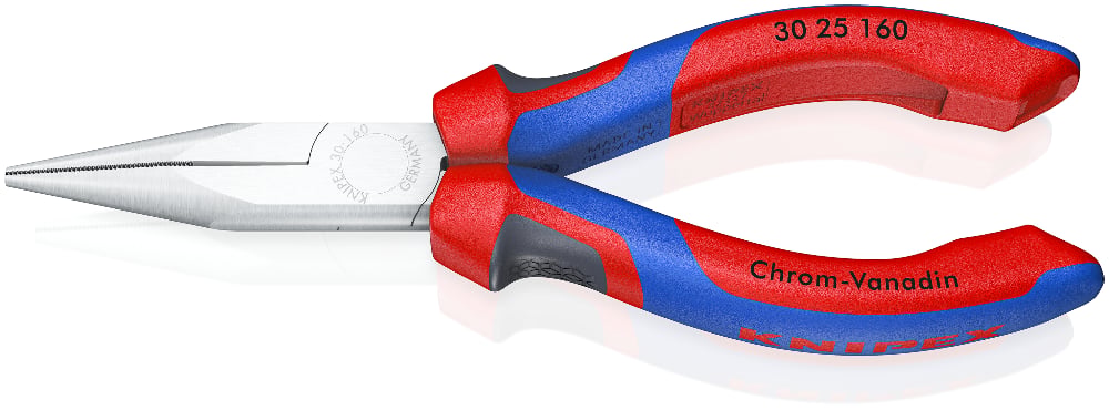 [180-3025160] KNIPEX LONG NOSE PLIE 160MM