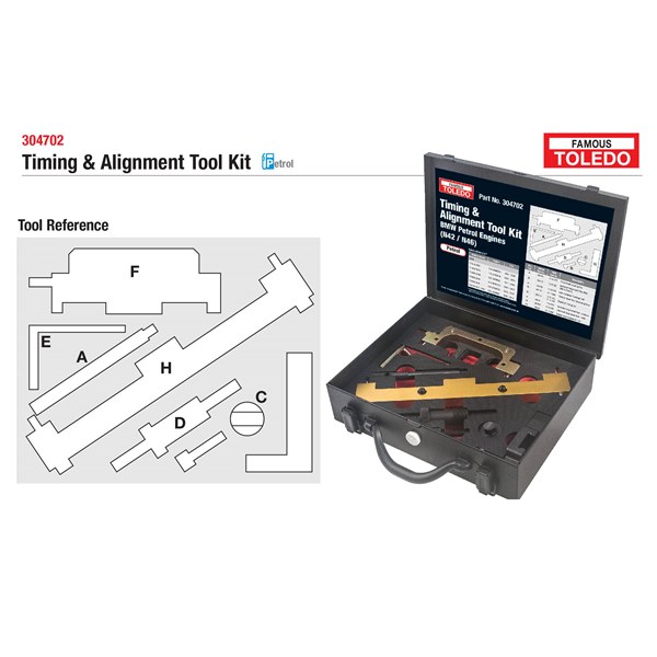 [180-304702] 304702 Toledo Timing Tool Kit - BMW