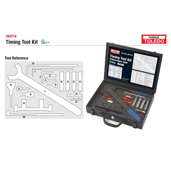 304714 Toledo Timing Tool Kit - Audi & Volkswagen