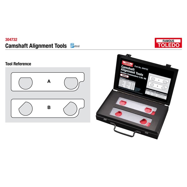[180-304732] 304732 Toledo Timing Tool Kit - Holden (GM)