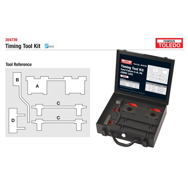 [180-304739] 304739 Toledo Timing Tool Kit - Ford