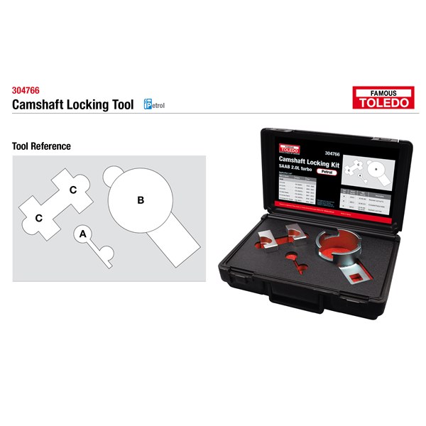 304766 Toledo Camshaft Locking Kit - SAAB