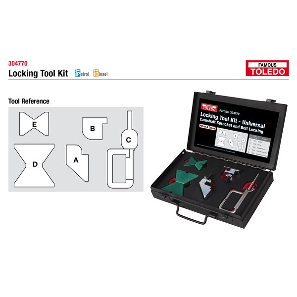 [180-304770] 304770 Toledo Timing Tool Kit - Universal