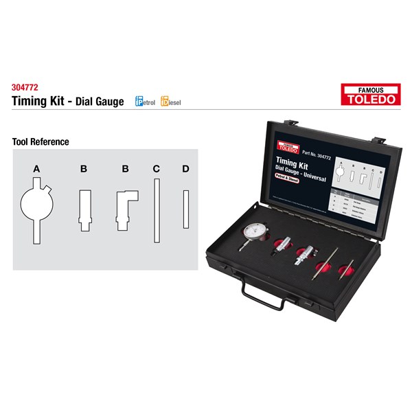 304772 Toledo Timing Tool Kit - Universal