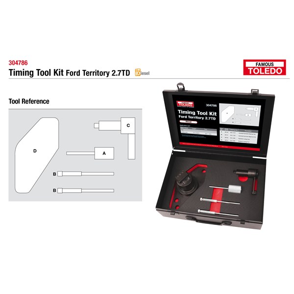 [180-304786] TOLEDO TIMING TOOL KIT
