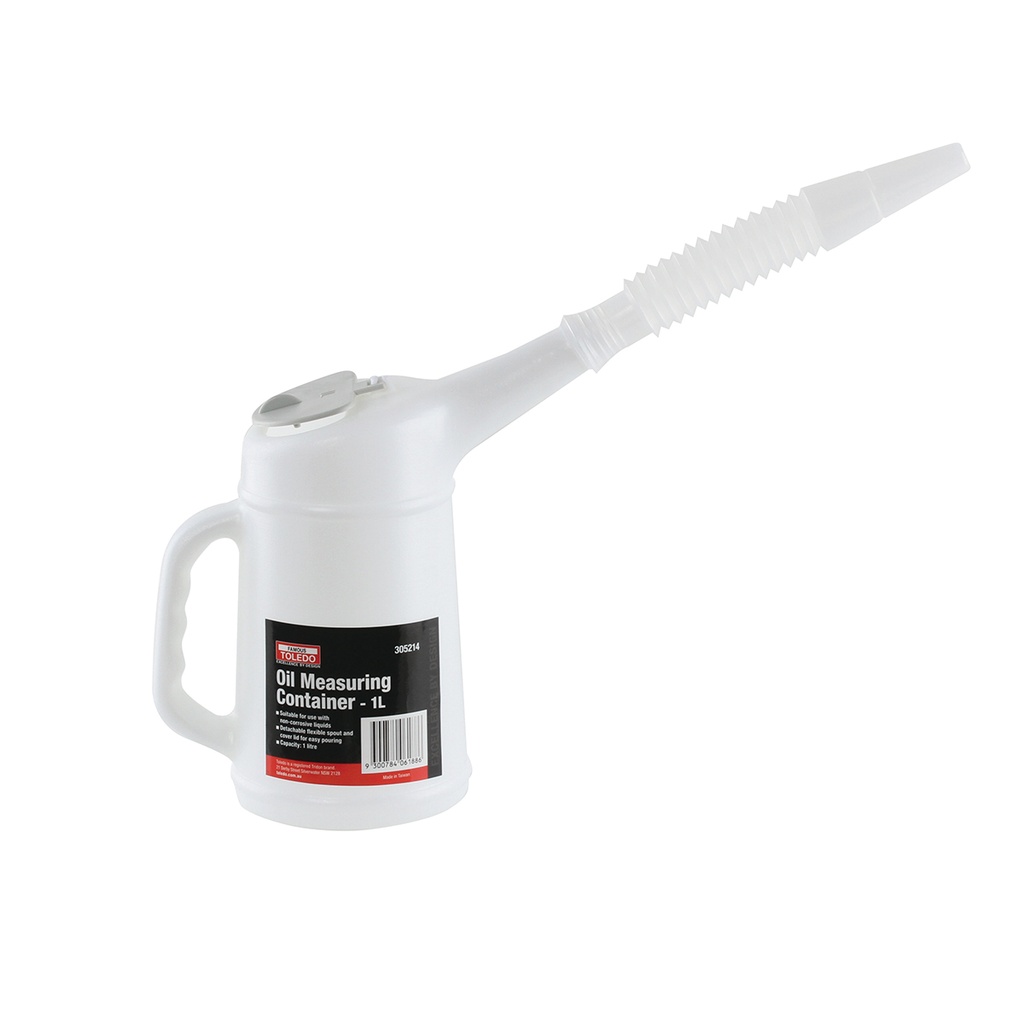 [180-305214] TOLEDO OIL MEASURE W/FLEX SPOUT 1L