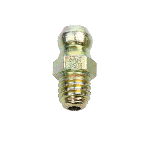 [180-305340] 305340 Grease Nipple Steel - 6mm X 1.0mm Taper Thread Short Straight (10 Pk)
