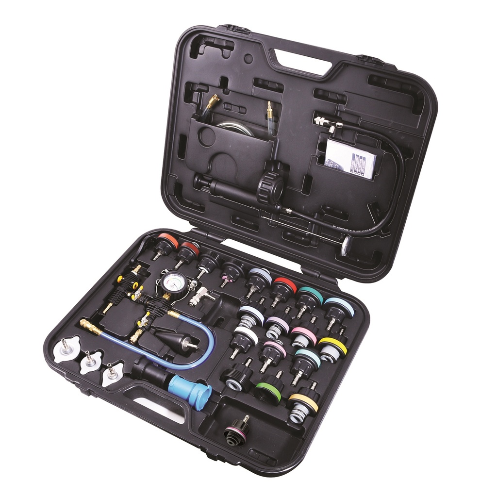 [180-308500] 308500 Cooling System Pressure Tester & Vacuum Purge Kit - Master 36 Pc