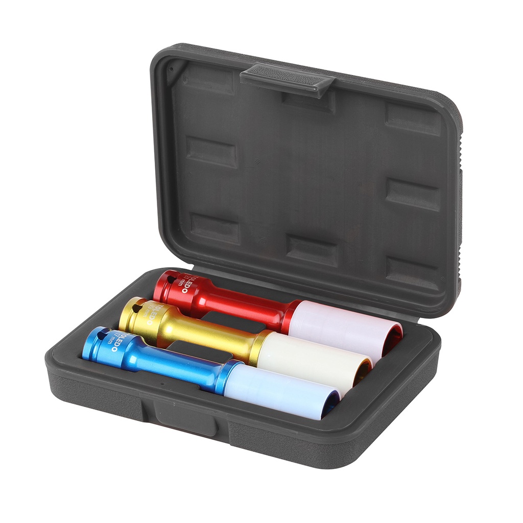 309032 Wheel Nut Socket Set Long - Metric 3 Pc.