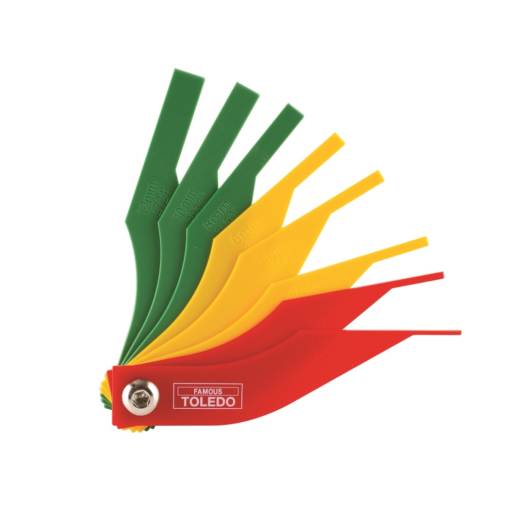 [180-310306] TOLEDO BRAKE LINING THICKNESS GAUGE HD