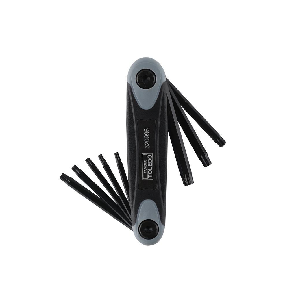 [180-320996] TOLEDO TORX KEY FOLDING SET STANDARD