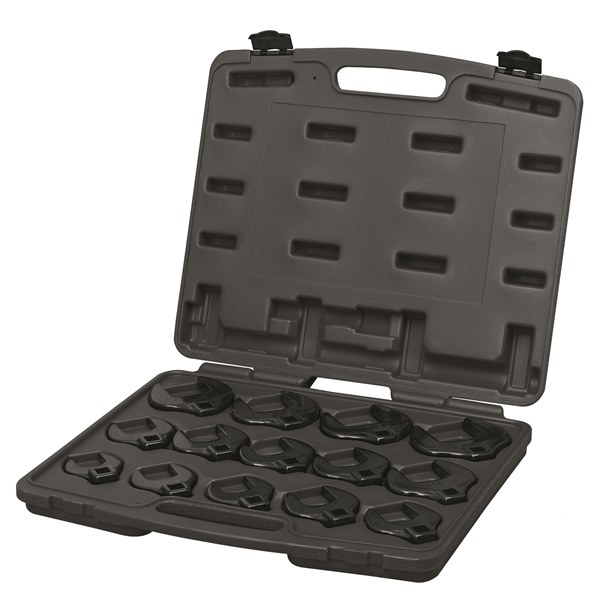 321001 Crowfoot Wrench Set 1/2" - SAE (1 1/16" - 2") 14 Pc