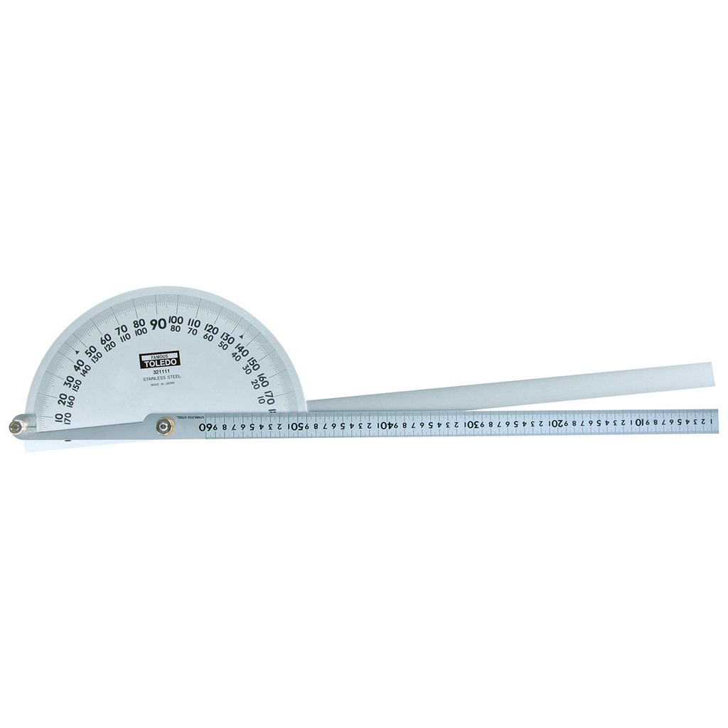 [180-321111] TOLEDO PROTRACTOR 180DEG 600MM