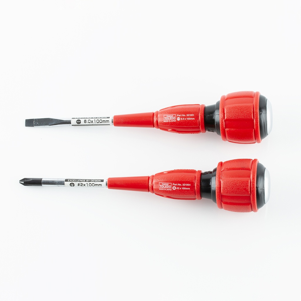 [180-321994] TOLEDO STRIKE LINE SCREWDRIVER SET 2PC