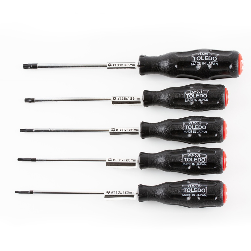 [180-321995] TOLEDO TAMPERPROOF TORX DRIVER SET 5PC