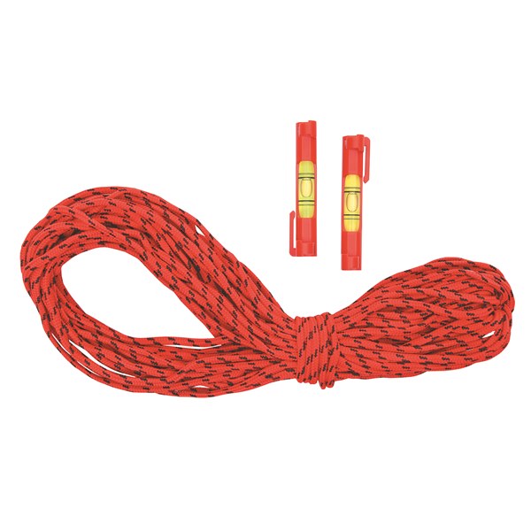 [180-322455] TOLEDO LEVEL LINE 20M & 2PC LEVELS