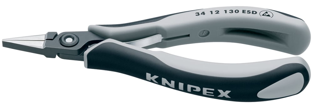 [180-3412130ESD] KNIPEX PREC ELECTRONICS ESD PLIER 135MM