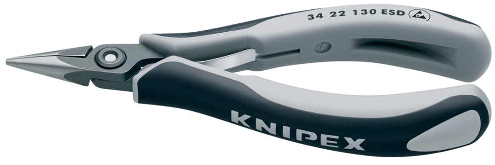 [180-3422130ESD] KNIPEX PREC ELECT ESD PLIER 135MM (AF)