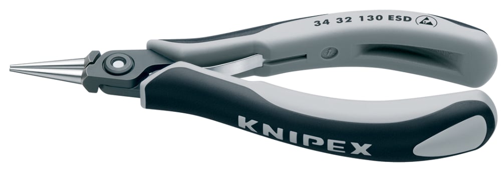 [180-3432130ESD] KNIPEX PREC ELECT ESD PLIER 135MM (AF)