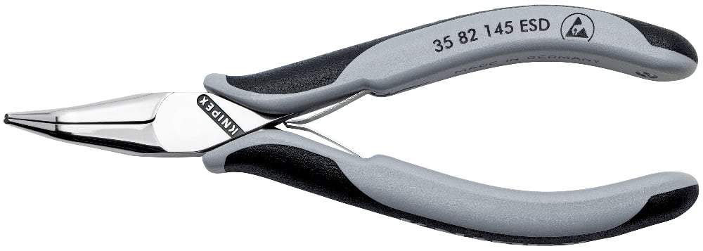 [180-3582145ESD] KNIPEX ELECTRONICS PLIERS ESD (AF)