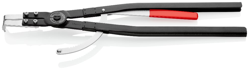KNIPEX INTERNAL CIRCLIP PLIER BENT 600MM
