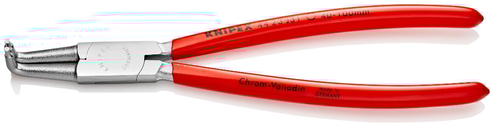 KNIPEX INT CIRCLIP PLIER BENT 215MM (AF)