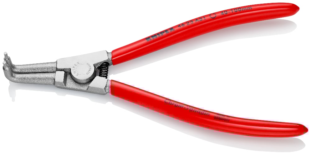 KNIPEX EXT CIRCLIP PLIER BENT 200MM (AF)