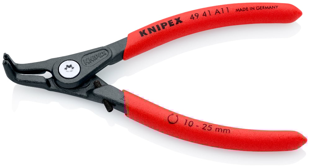 KNIPEX PREC EXT CIRCLIP PL BENT 130MM-AF