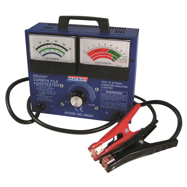 [180-500A2] MATSON CARBON PILE LOAD TESTER 500AMP
