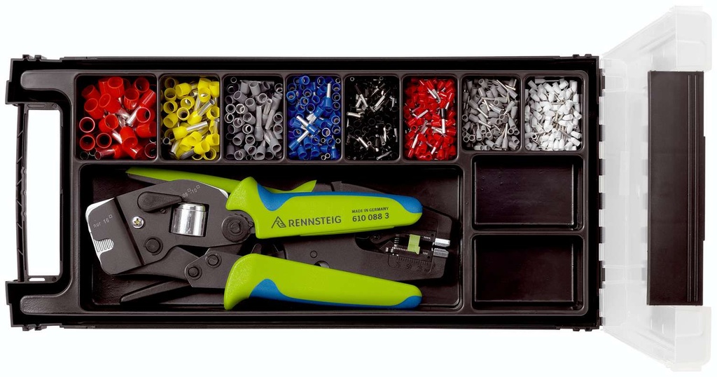 Assortment set for insulated ferrules | 610 903 - Rennsteig