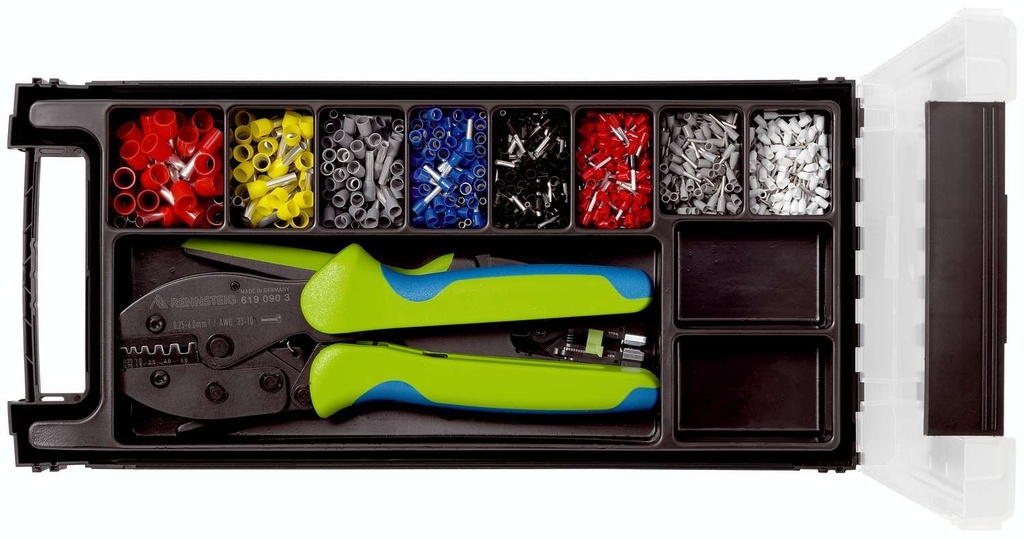 Assortment set for insulated ferrules | 610 904 - Rennsteig