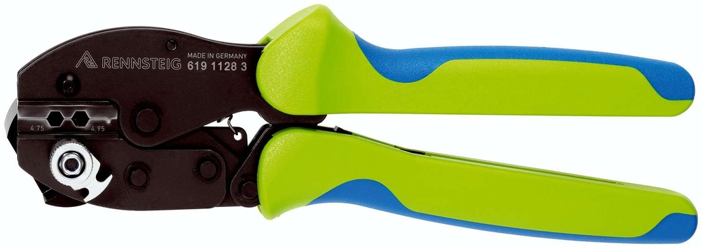 Fibre Optic Crimping Tool for HFBR series | 619 1128 3 1 - Rennsteig